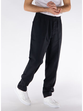 PANTALONE ROMANCE WOOL, BLACK, small