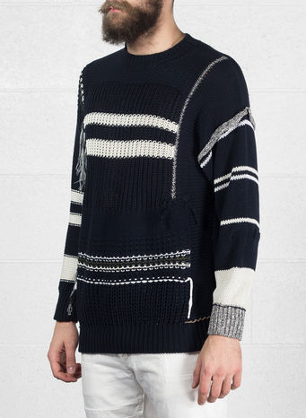 MAGLIONE, BLUE, small