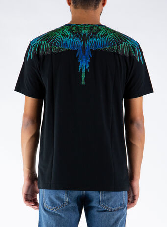 T-SHIRT WINGS REGULAR, 1069BLACKBLUE, small