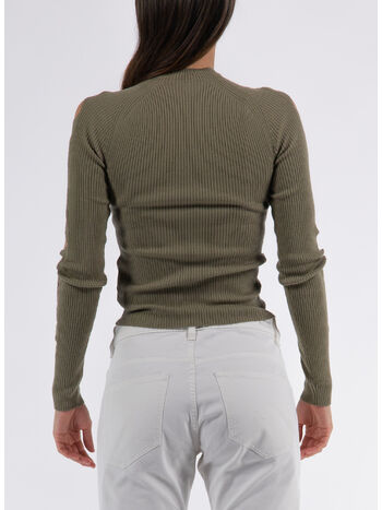 PULLOVER SNAKE DIAMOND SKIVVY, SAGE, small