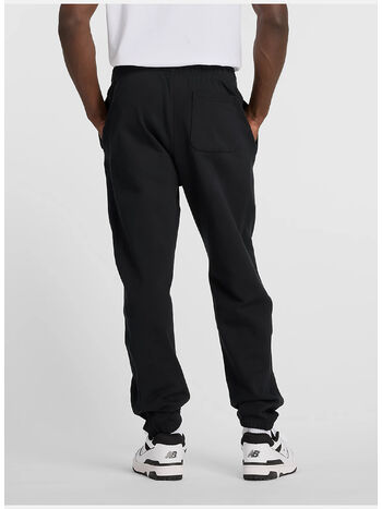 PANTALONE JOGGER ATHLETICS FRENCH TERRY, 001 BLACK, small