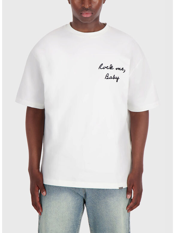 T-SHIRT BEIRON, OFF-WHITE, medium