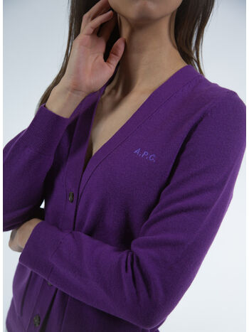 CARDIGAN LOUISA, HAA  VIOLET, small