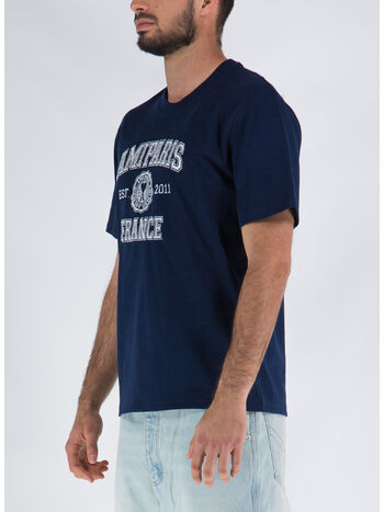 T-SHIRT AMI PARIS FRANCE, 491 NAUTIC BLUE/491, small