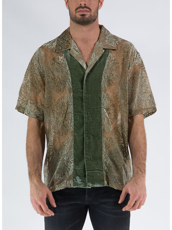 CAMICIA PARNIAN, MYCELLIUM GREEN AOP, medium