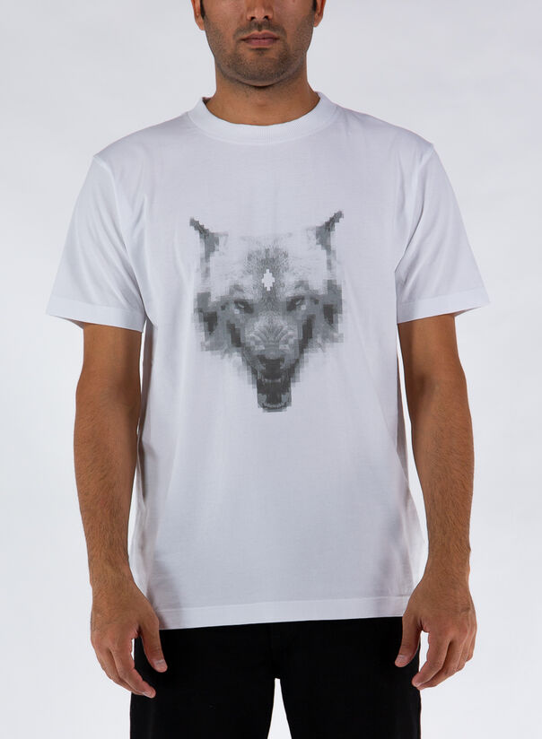 T-SHIRT CROSS WOLF REGULAR, 0109WHITEGREY, large