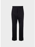 PANTALONE FIT 1 BACKSTRAP TROUSER IN ENGINE, 420 DARK BLUE, thumb
