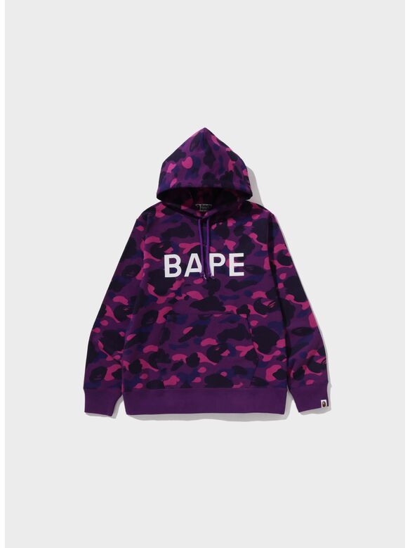 FELPA CAMO BAPE HOODIE, PURPLE, medium