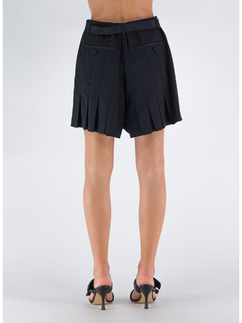 SHORTS SUITING, 001 BLACK, small