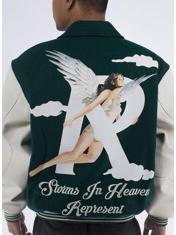 GIUBBOTTO STORMS IS HEAVEN VARSITY, , small