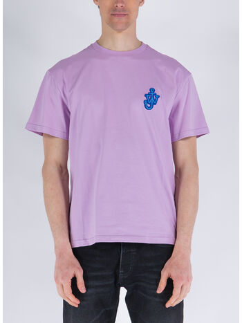 T-SHIRT ANCHOR PATCH, 300 PINK, small