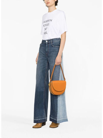 T-SHIRT SLOGAN, WHITE FASHION	STOLE, small