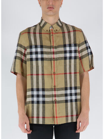 camicia di burberry