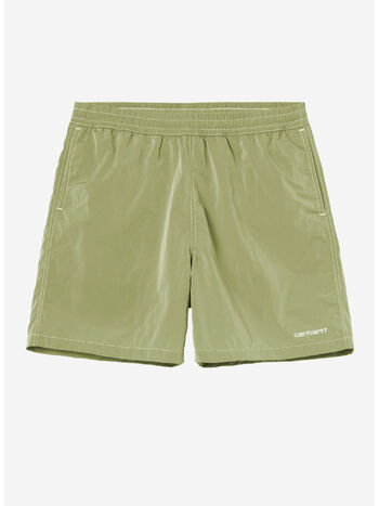 COSTUME CANBY SWIM TRUNKS, 3N8XX Gentle Green / White, small