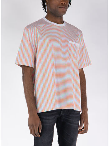 T-SHIRT OVERSIZED SHORT SLEEVE POCKET TEE, 825 ORANGE, small