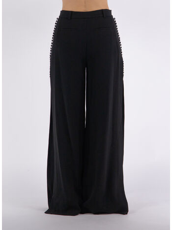 PANTALONE BLOSSOM PLEATED, BLACK, small