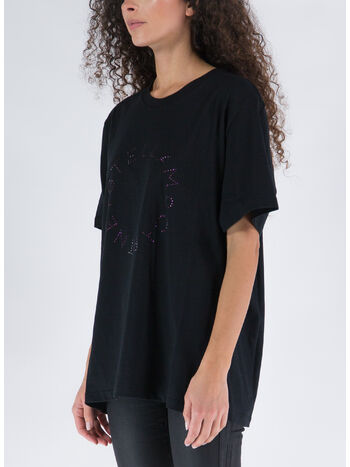 T-SHIRT HOTFIX RHINESTONE LOGO, , small