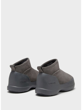 STIVALE LUNA LOW IN PELLE SCAMOSCIATA, BLACK, small