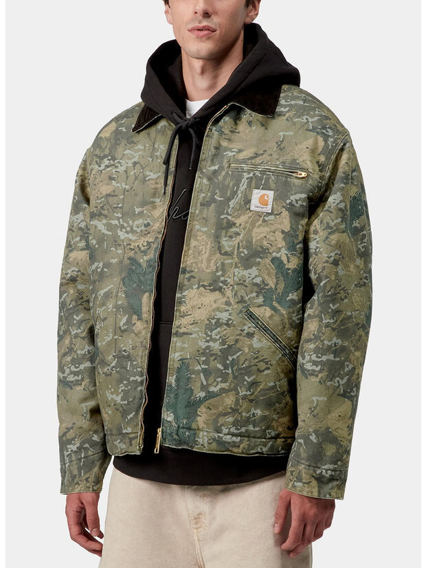 GIUBBOTTO OG DETROIT, 3BL06 CAMO COMBI GREEN/BLACK STONE WASHED, large