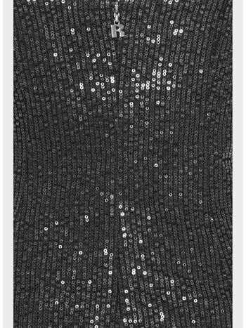 ABITO MINI TWILL SEQUIN, 1000 BLACK, small