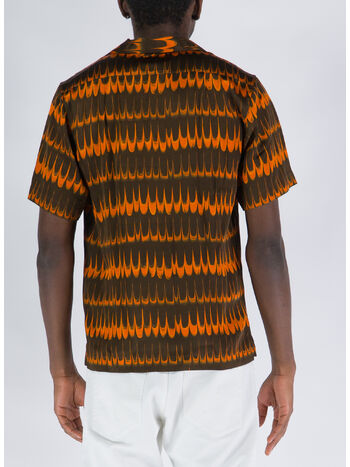 CAMICIA RHYTHM, 8930 BROWN & ORANGE, small