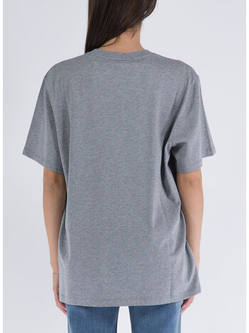 T-SHIRT HOTFIX RHINESTONE LOGO, 1262 GREYMELANGE, small