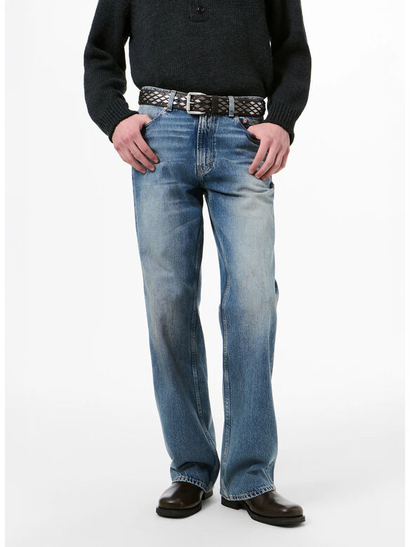 JEANS CARLSON CUT, ALLEY CAT WASH, medium