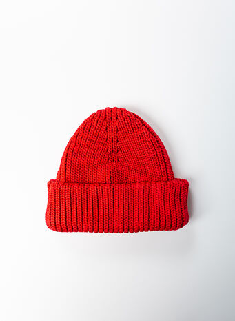 CAPPELLO BEANIE, RED, small