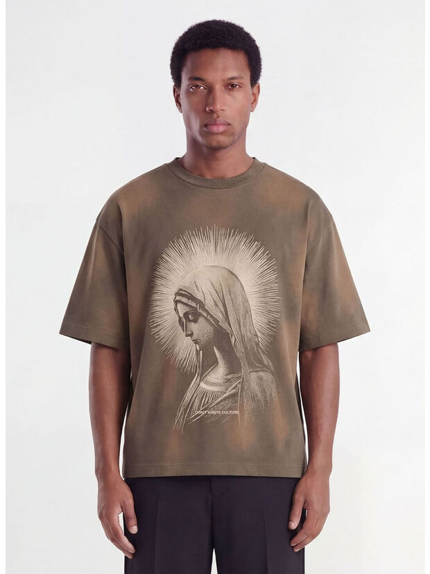 T-SHIRT DAISHOJI, Faded Olive, large
