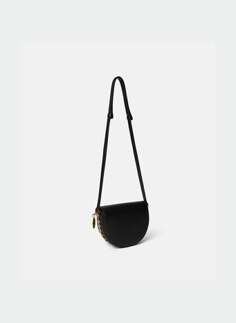 BORSA A SPALLA CON PATTA FRAYME PICCOLA, 1000BLACK, small