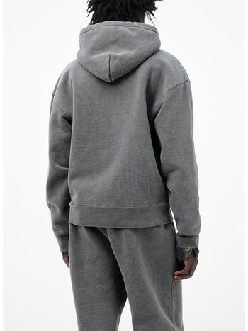 FELPA FULL ZIP RASCAL, WORM BLACK HEFTY FLEECE, small