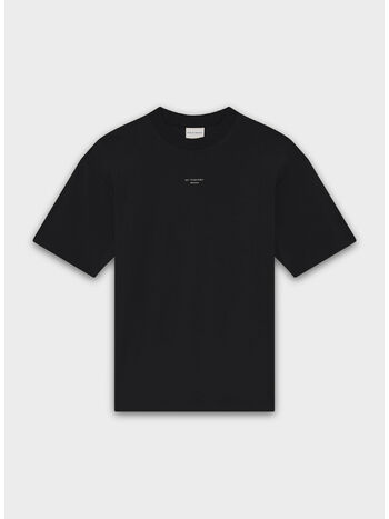 T-SHIRT SLOGAN CLASSIQUE, BL BLACK, small