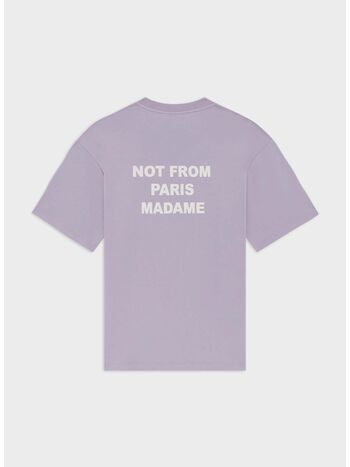 T-SHIRT SLOGAN, LAVANDER, small