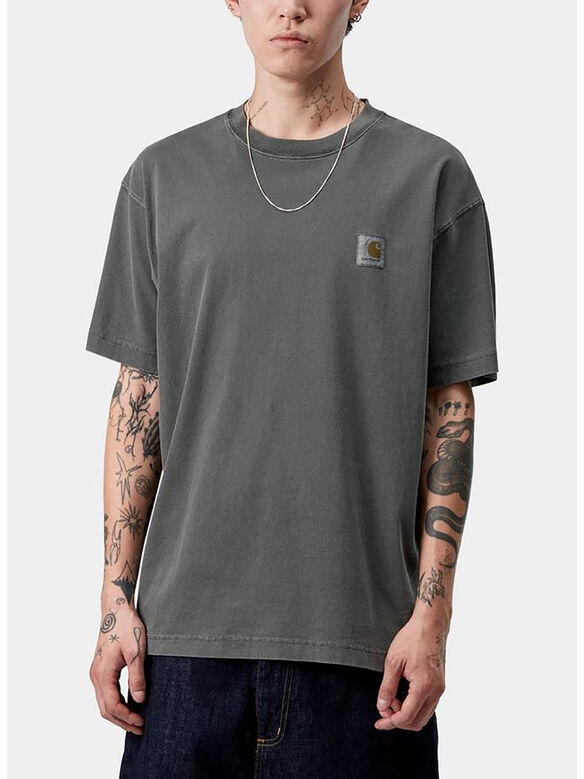 T-SHIRT VISTA, 89GD BLACK GARMENT DYED, medium