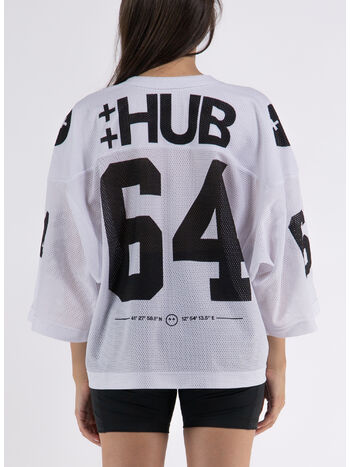 T-SHIRT FOOTBALL 64, WHT WHITE, small