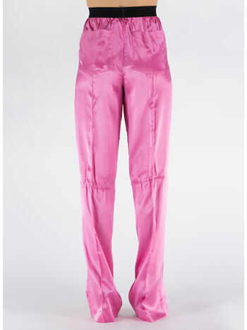 PANTALONE STRETCH SILK SATIN, DP152 ROSEBLOOM, small