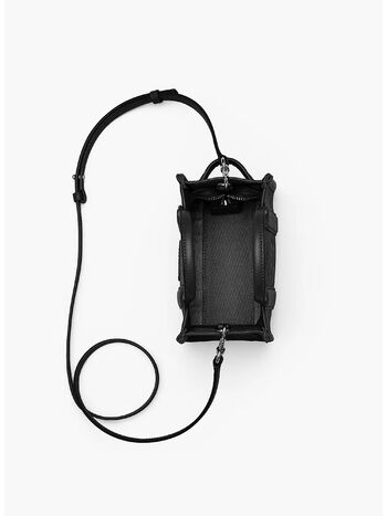 BORSA THE LEATHER MINI TOTE, 001 BLACK, small