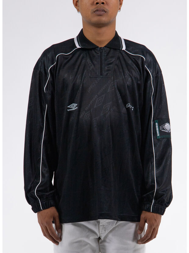 POLO LS, BLK0001 BLACK, large
