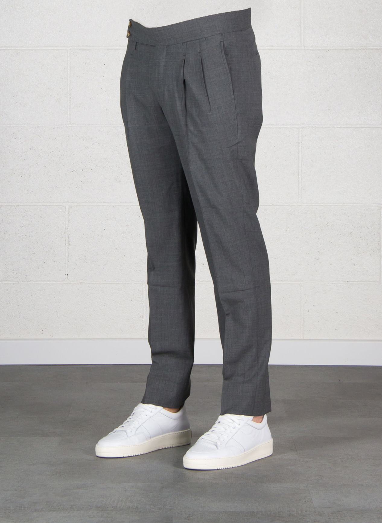 新品 ENTRE AMIS PANTALONE DOPPIA PENCE パンツ