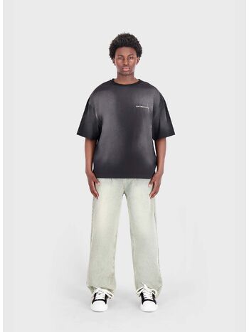 T-SHIRT ISLIAN, WASHED BLACK, small