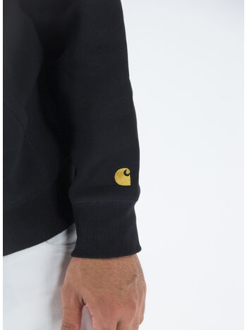 FELPA CON CAPPUCCIO CHASE, , small
