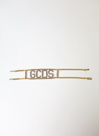 COLLANA BOLD STONES CHOCKER, WHITE, small