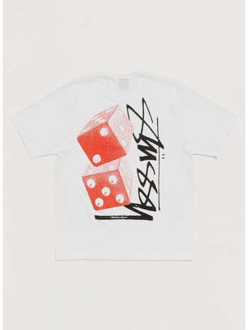 T-SHIRT TALL DICE, 1201 WHITE, small