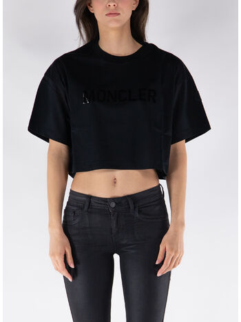 T-SHIRT CROPPED CLASSIC LOGO, 999, small