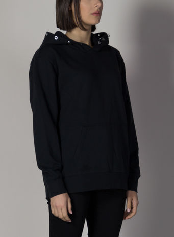 FELPA SANDY LIANG, BLK1BLACK, small