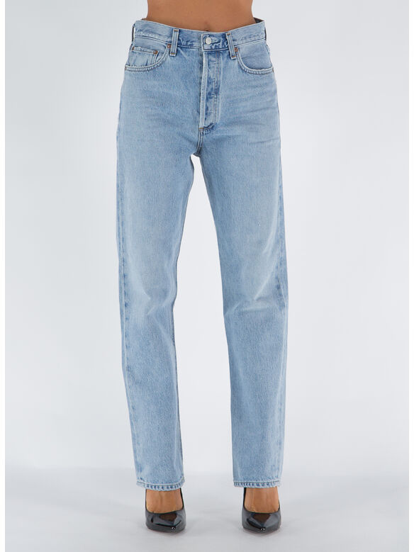 JEANS 90'S PINCH WAIST IN SOUNDWAVE, SNDWV SOUNDWAVE, medium