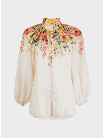 BLOUSE ALIGHT BILLOW, IVF IVORY FLORAL, small