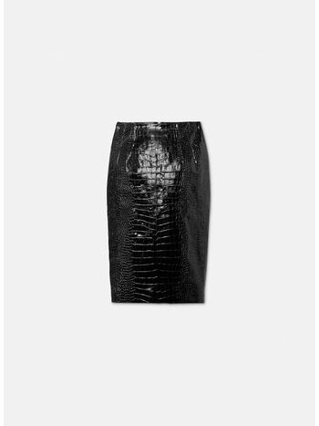 GONNA CROCODILE PRINT, 1B000 BLACK, small