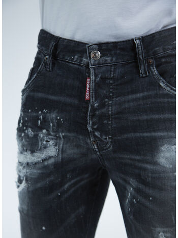 JEANS SUPER SLIM PATCH BLACK DENIM, 900 BLACK, small