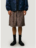 SHORTS PILE LEOPARD, 923 LEOPARD, thumb